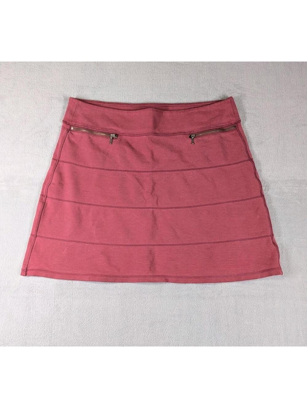 Athleta Womens Large Pink Athletic Golf Tennis Pickleball Skirt Stretch
